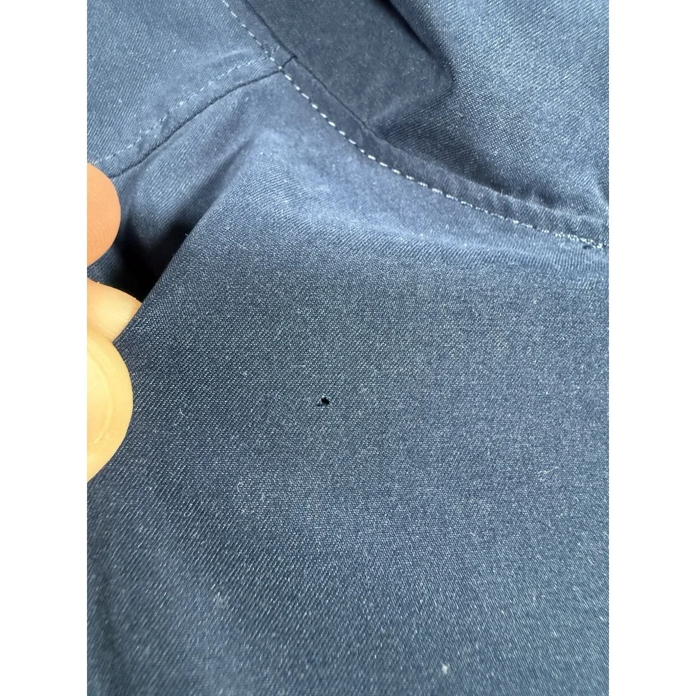 Vintage Jordan Track Windbreaker Jacket Mens 3XL Navy Blue‎ Full Zip Polyester